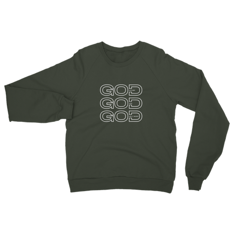 God: Father, Son & Holy Ghost Classic Adult Sweatshirt