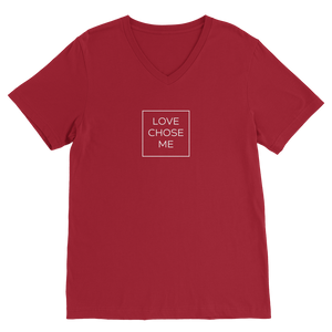 Love chose me Premium V-Neck T-Shirt