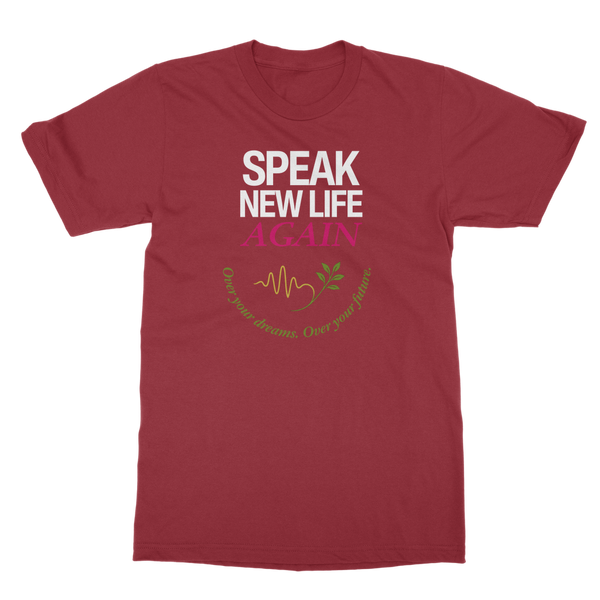 Speak New Life Again Classic Heavy Cotton Adult T-Shirt