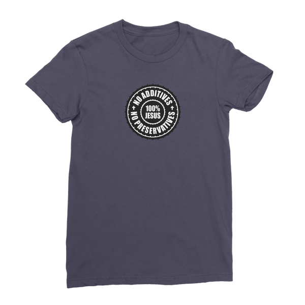 All Jesus: No Additives Premium Jersey Women's T-Shirt