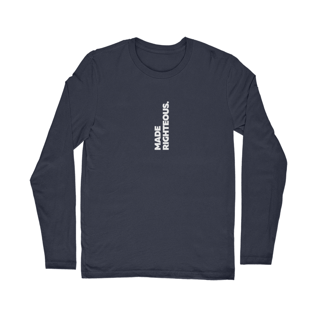 Made Righteous (White) Classic Long Sleeve T-Shirt