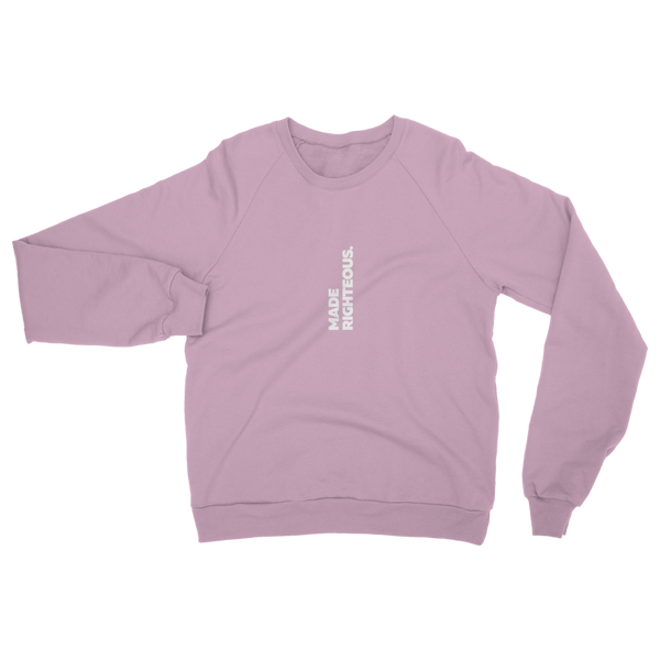 Made Righteous (White) Classic Adult Sweatshirt