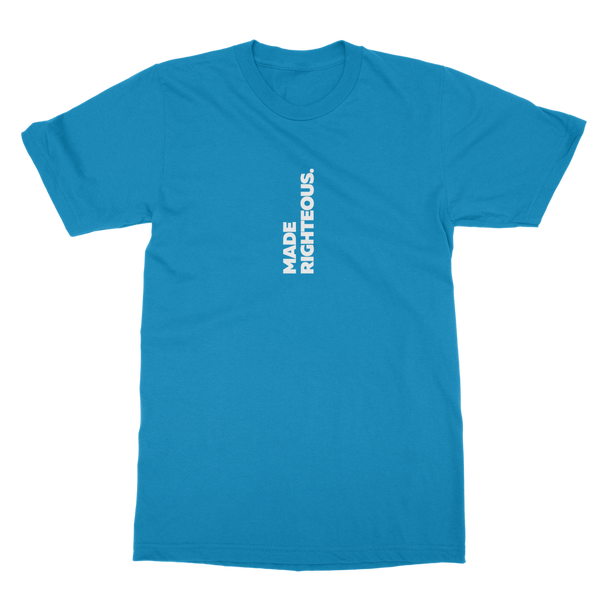 Made Righteous (White) Classic Heavy Cotton Adult T-Shirt