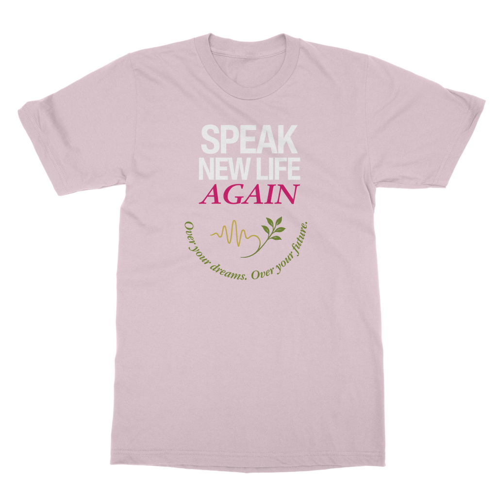 Speak New Life Again Classic Heavy Cotton Adult T-Shirt