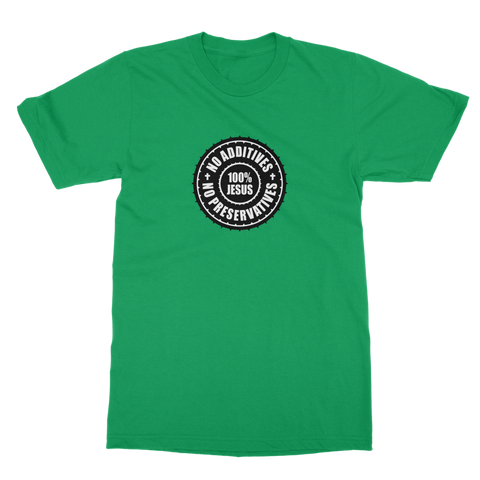 All Jesus: No Additives Classic Heavy Cotton Adult T-Shirt