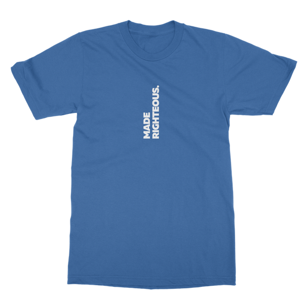Made Righteous (White) Classic Heavy Cotton Adult T-Shirt