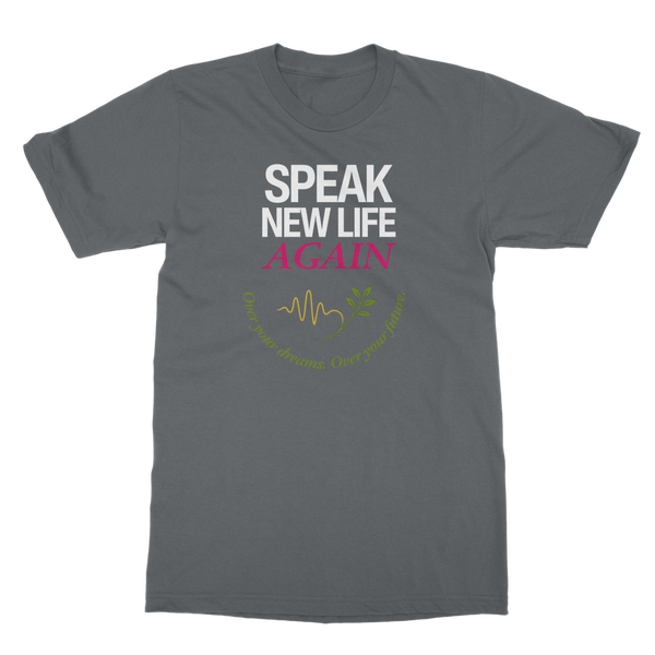 Speak New Life Again Classic Heavy Cotton Adult T-Shirt