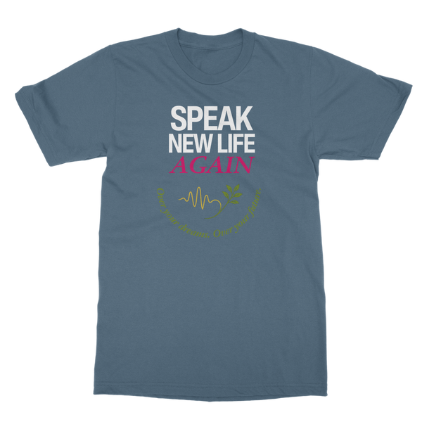 Speak New Life Again Classic Heavy Cotton Adult T-Shirt