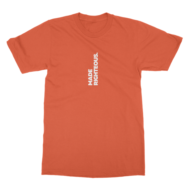Made Righteous (White) Classic Heavy Cotton Adult T-Shirt