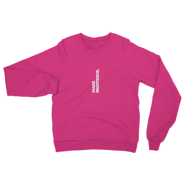 Made Righteous (White) Classic Adult Sweatshirt