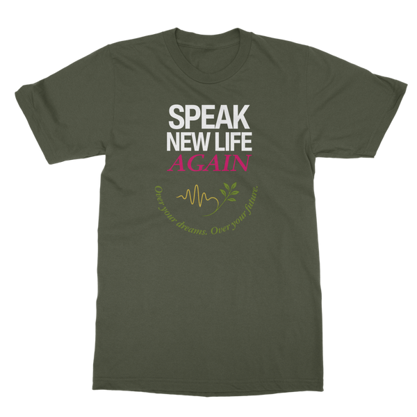 Speak New Life Again Classic Heavy Cotton Adult T-Shirt