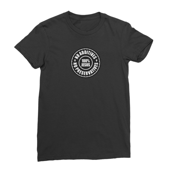 All Jesus: No Additives Premium Jersey Women's T-Shirt