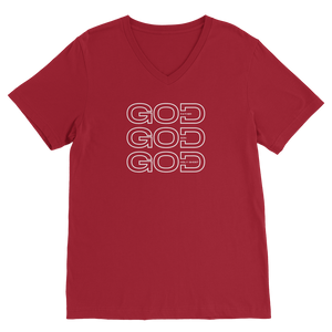 God: Father, Son & Holy Ghost Premium V-Neck T-Shirt