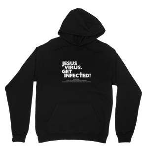 Jesus Virus (White) Classic Adult Hoodie
