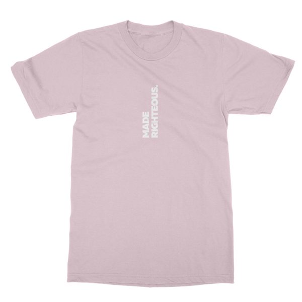 Made Righteous (White) Classic Heavy Cotton Adult T-Shirt