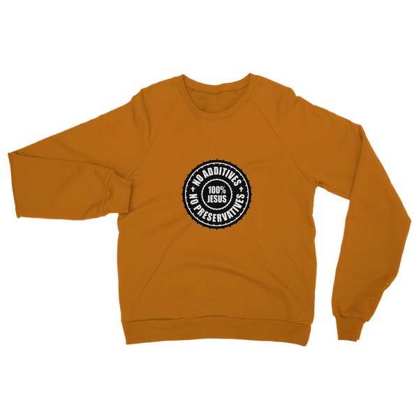 All Jesus: No Additives Classic Adult Sweatshirt