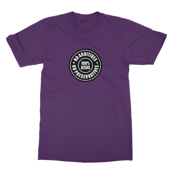 All Jesus: No Additives Classic Heavy Cotton Adult T-Shirt