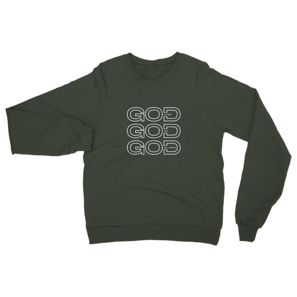 God: Father, Son & Holy Ghost Classic Adult Sweatshirt
