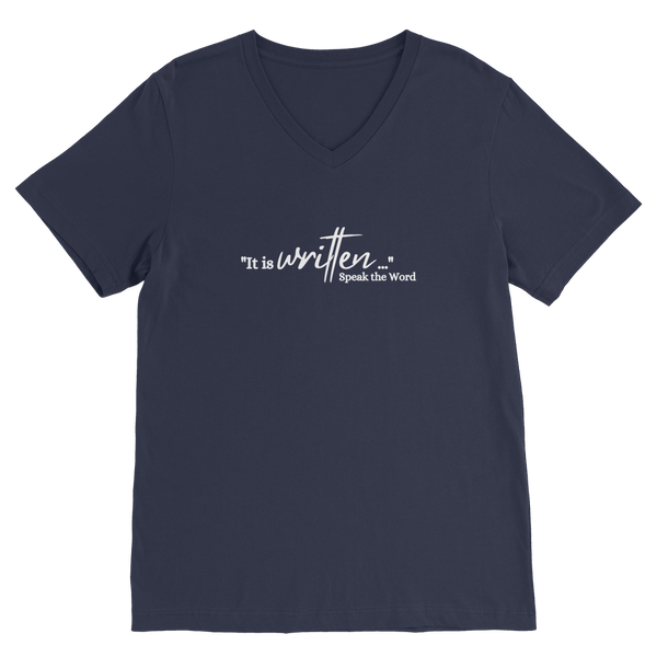 Speak the Word Premium V-Neck T-Shirt