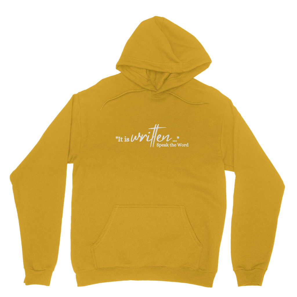 Speak the Word Classic Adult Hoodie