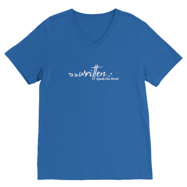 Speak the Word Premium V-Neck T-Shirt